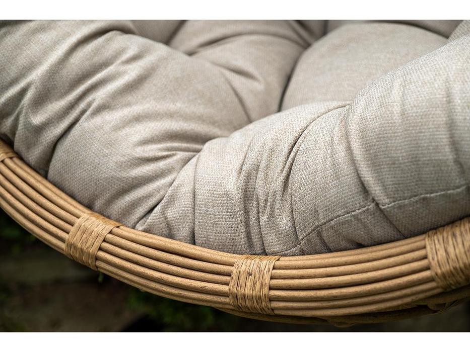 4SIS кресло подвесное с подушкой (соломенный) Венеция