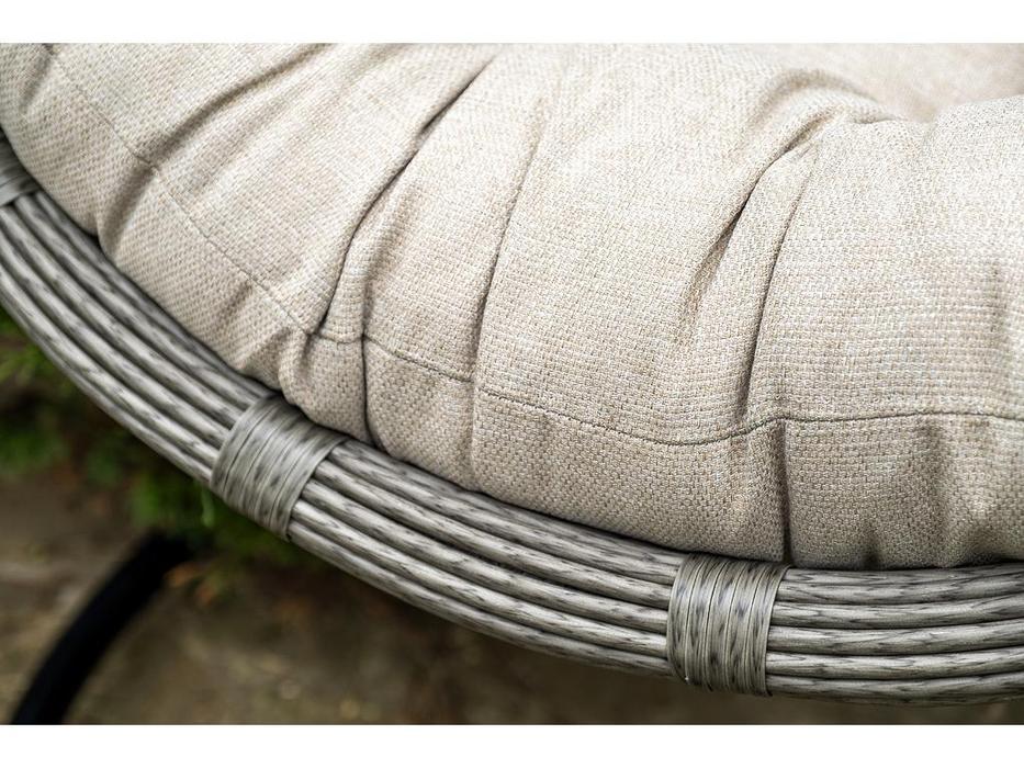 4SIS кресло подвесное с подушкой (серый) Венеция