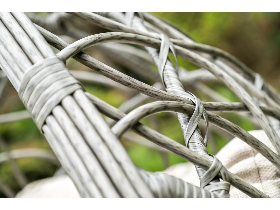 4SIS кресло подвесное с подушкой (серый) Венеция