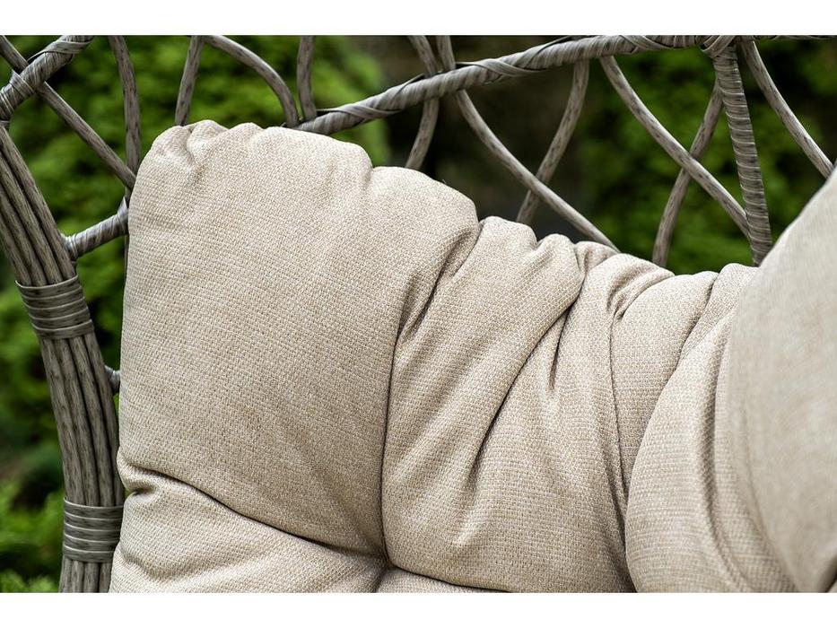 4SIS кресло подвесное с подушкой (серый) Венеция