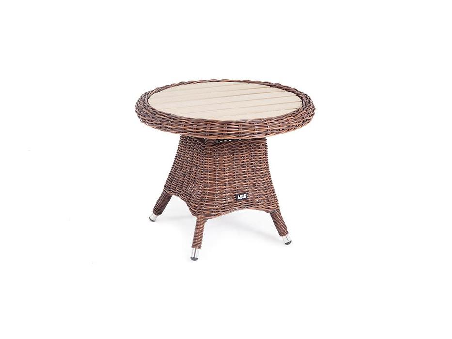 4SIS стол садовый кофейный (коричневый) Равенна