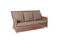 4SIS диван садовый с подушками (коричневый) Гляссе