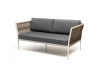 4SIS диван садовый с подушками (серый) Касабланка