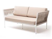 4SIS диван садовый с подушками (серо- коричневый) Касабланка