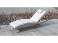 4SIS шезлонг с матрасом (соломенный) Лиссабон