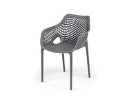 4SIS стул пластиковый (серый) Беллини