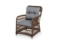 4SIS кресло садовое  (коричневый) Цесена