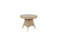 4SIS стол садовый кофейный (соломенный) Равенна