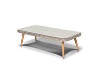 4SIS стол садовый журнальный (бежевый) Прованс