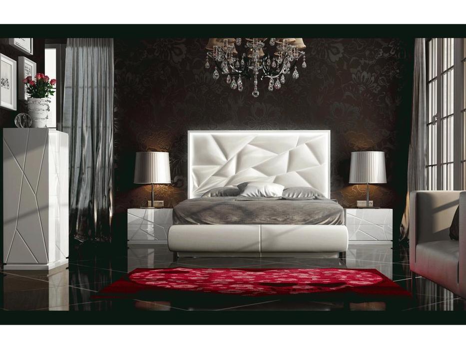 Franco Furniture кровать двуспальная  (белый) KIU 1242
