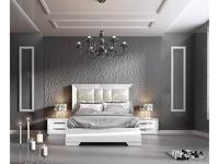 Franco Furniture кровать двуспальная 180х200 (белый) Carmen