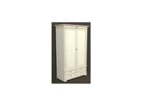 Arco шкаф 2 дверный  (белый, патина- коричневая) Classica