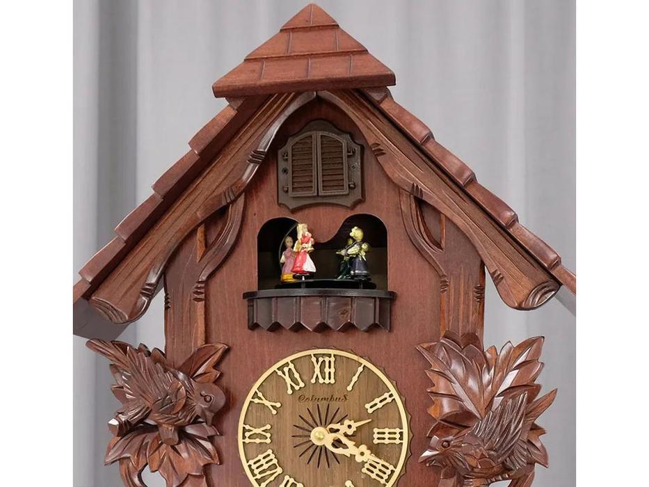 Columbus часы настенные с кукушкой (коричневый) Куклы