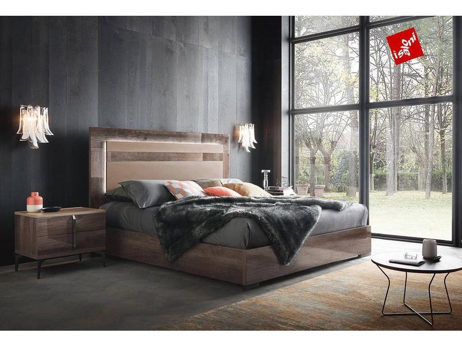 ALF кровать двуспальная 155х205 (surfaced oak) Matera