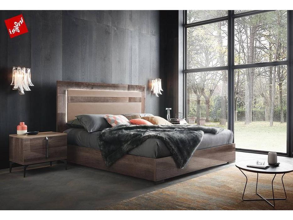 ALF кровать двуспальная 180,5х200,5 (surfaced oak) Matera