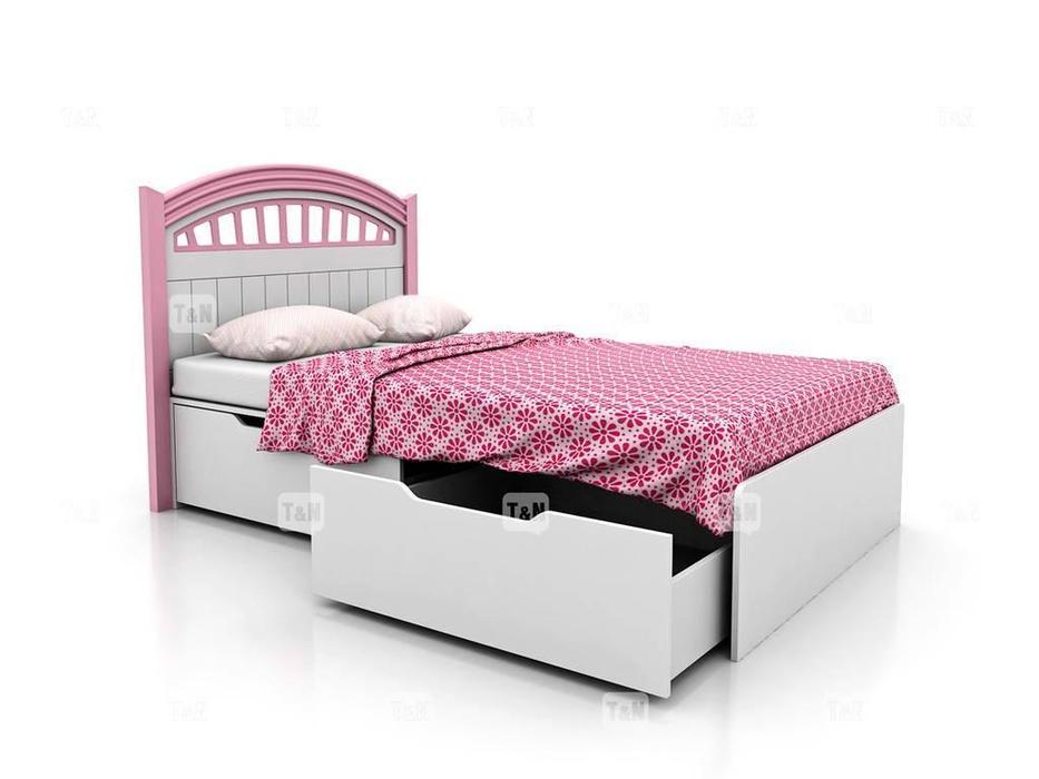 Tomyniki кровать детская  (белый, розовый, зеленый, беж) Michael