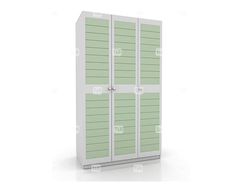 Tomyniki шкаф 3-х дверный  (белый, розовый, зеленый, беж) Michael
