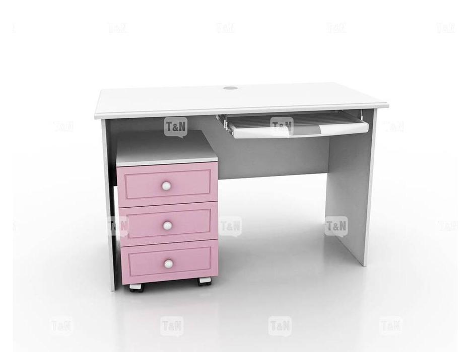 Tomyniki стол письменный  (белый, розовый, зеленый, беж) Michael