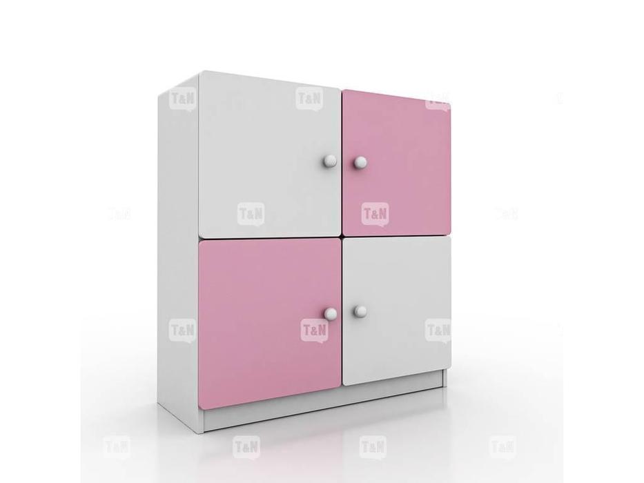 Tomyniki шкаф книжный  (белый, розовый, голубой) Robin