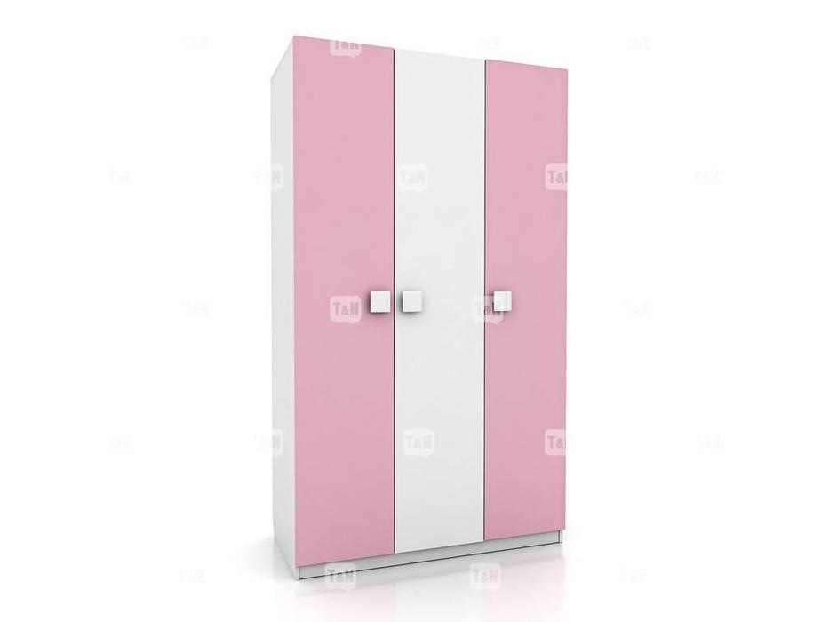 Tomyniki шкаф 3-х дверный  (цвет дуба, розовый, салатовый, голубой) Tracy