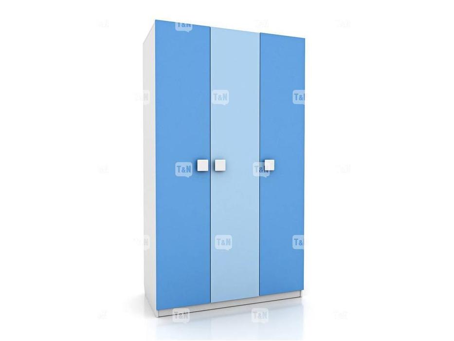 Tomyniki шкаф 3-х дверный  (розовый, салатовый, голубой, цвет дуба) Tommy