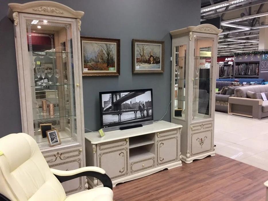 Dia тумба под телевизор  (бежевый) Роза Талия