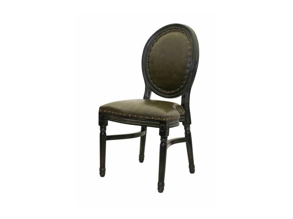 Interior стул  (черный со старением) Bended