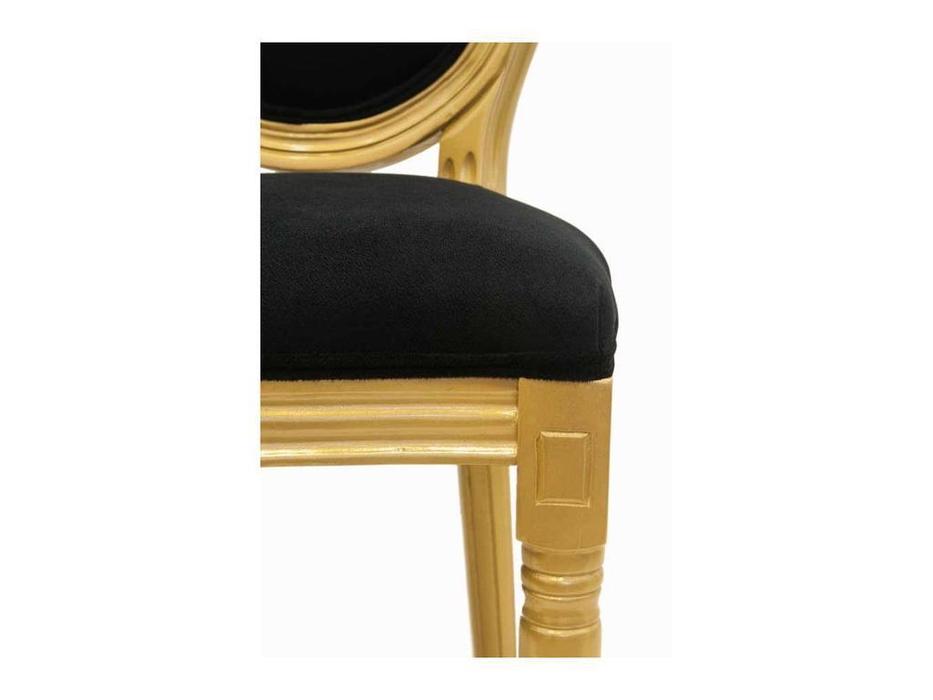 Interior стул  (черный, золото) Volker