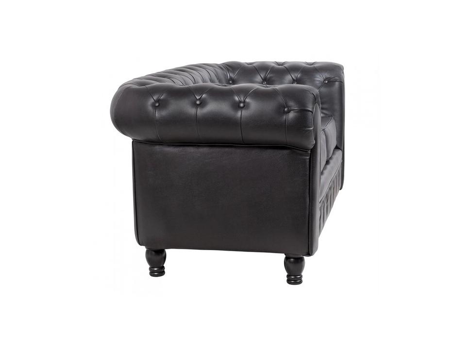 Interior диван  (черный) Chesterfield