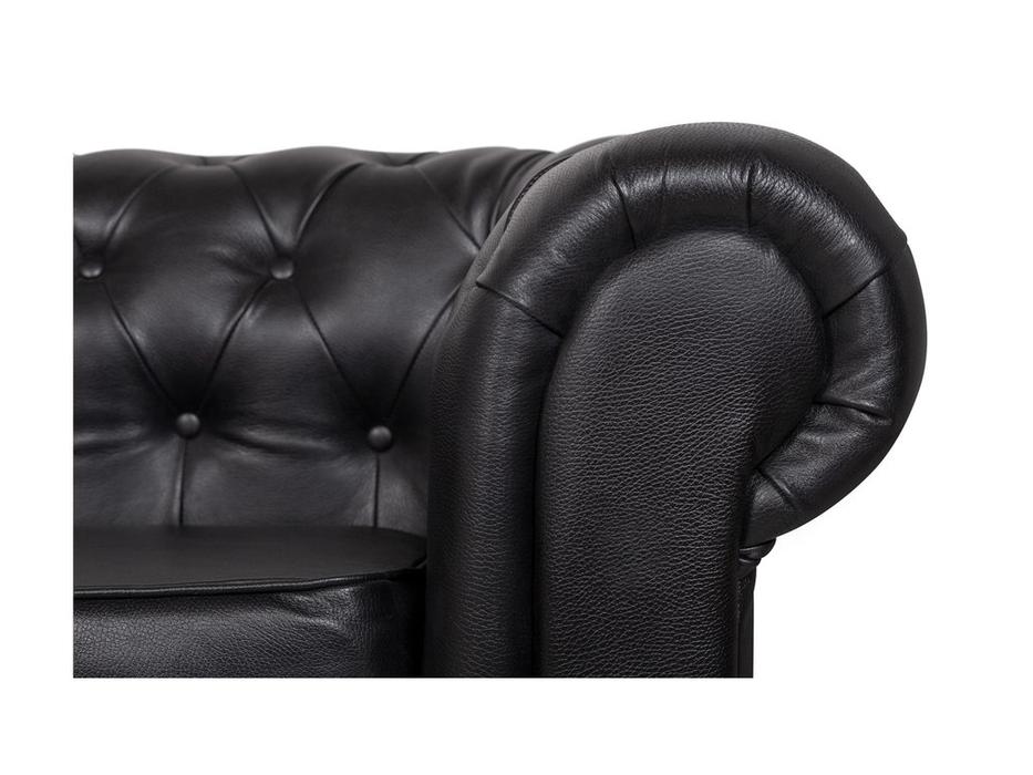 Interior диван  (черный) Chesterfield