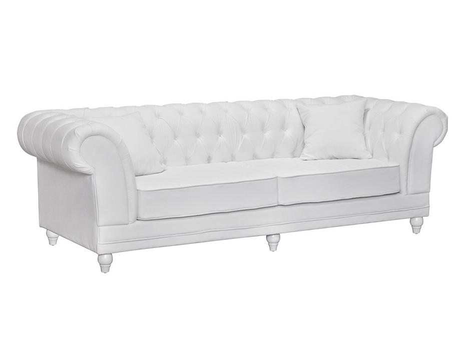 Interior диван 3 местный  (белый) Neylan