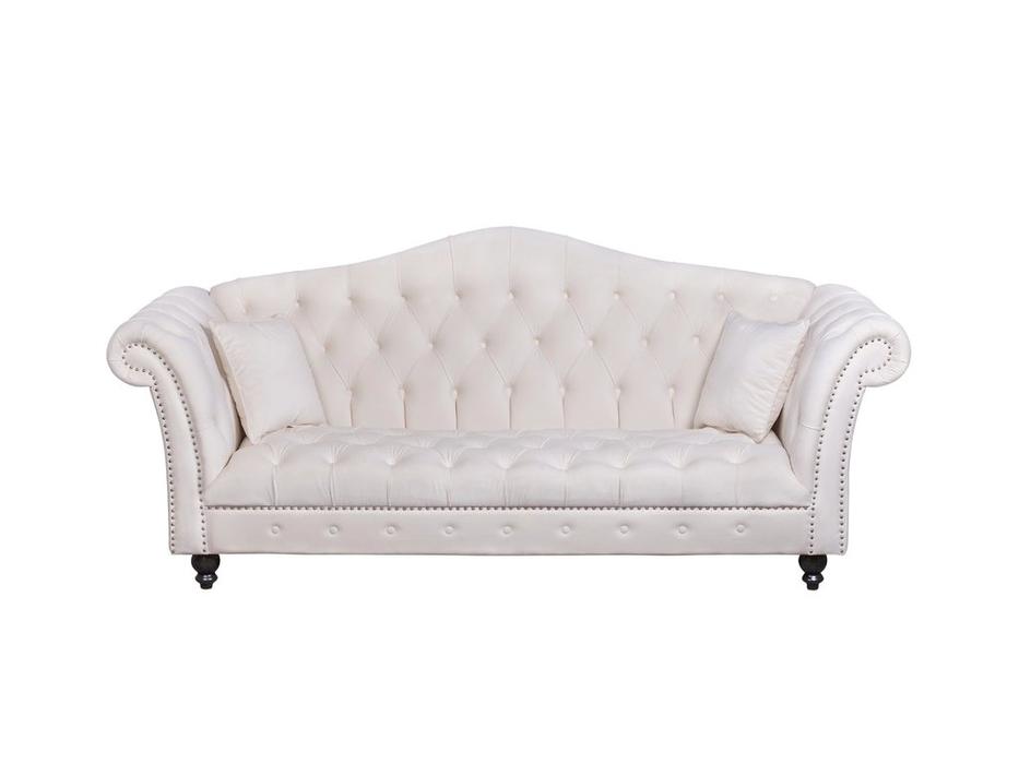 Interior диван 3 местный  (бежевый) Calee Beige