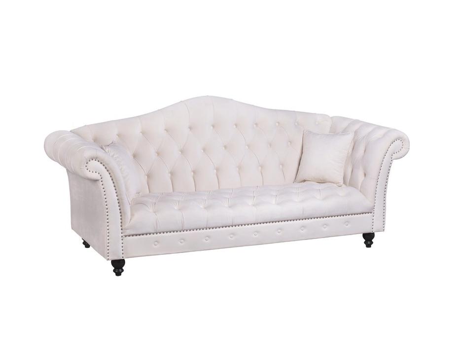 Interior диван 3 местный  (бежевый) Calee Beige