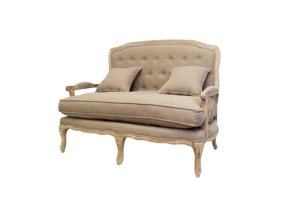 Interior диван 2 местный  (светло коричневый) Yareli