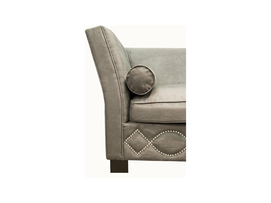 Interior диван 3 местный  (серый) Volte