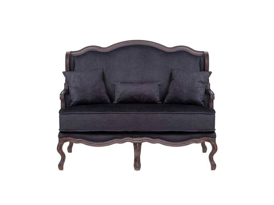 Interior диван 2 местный  (черный) Brody