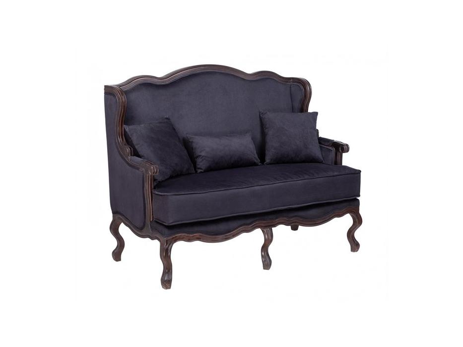 Interior диван 2 местный  (черный) Brody