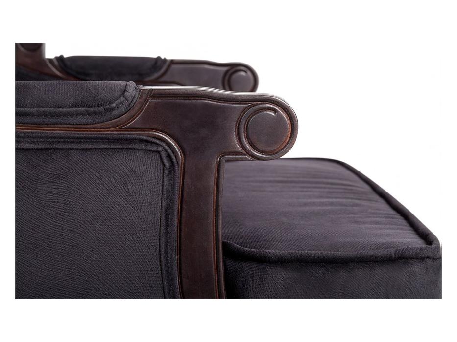 Interior диван 2 местный  (черный) Brody