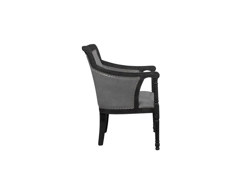 Interior кресло с подлокотниками (темно серый) Valene