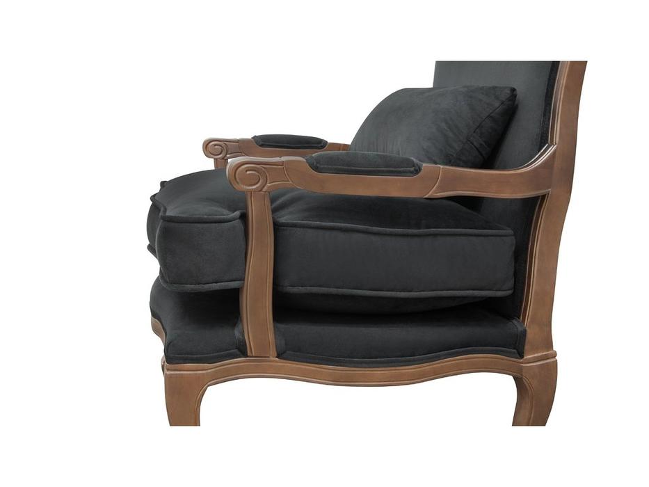 Interior кресло с подлокотниками (черный) Nitro