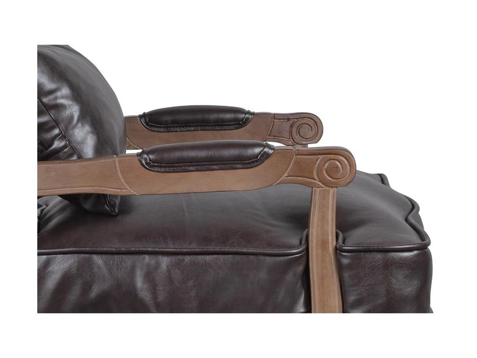 Interior кресло с подлокотниками (коричневый) Nitro