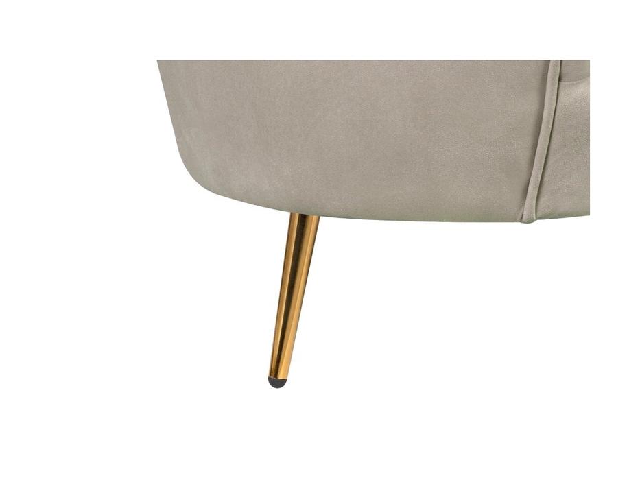 Interior диван 3 местный ракушка (коричневый) Pearl Triple