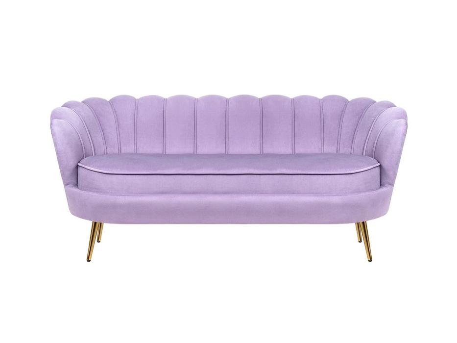 Interior диван 3 местный ракушка (фиолетовый) Pearl Triple