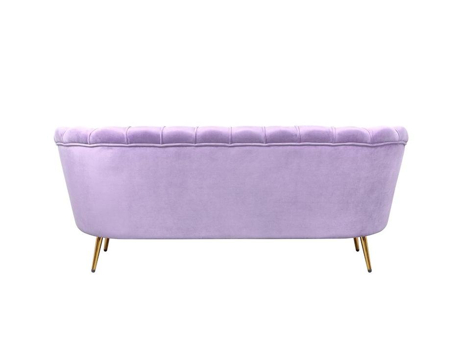 Interior диван 3 местный ракушка (фиолетовый) Pearl Triple