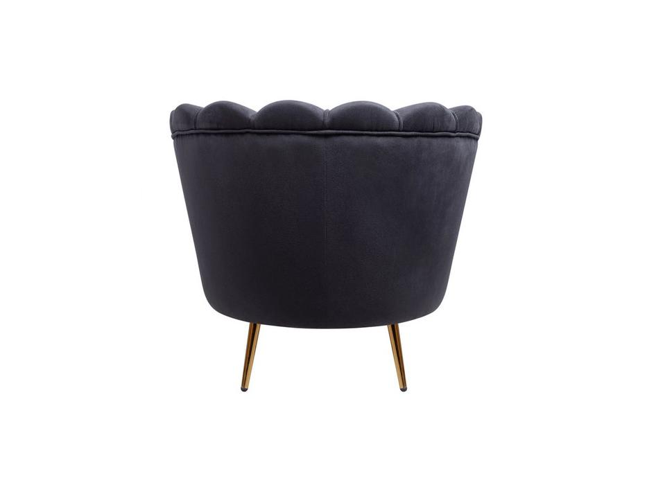 Interior кресло ракушка (черный) Pearl