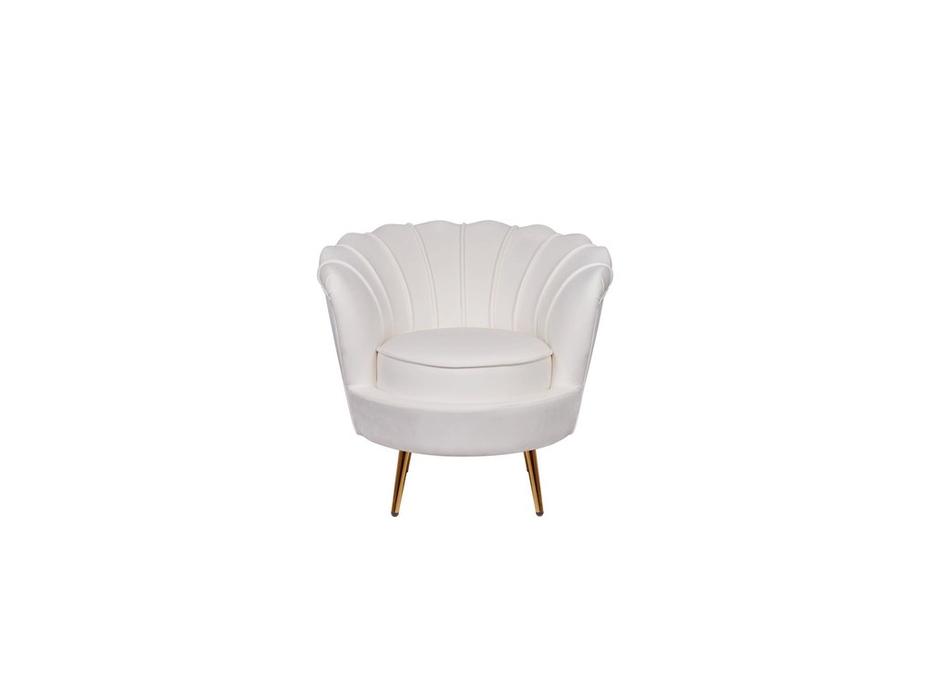 Interior кресло ракушка (светло бежевый) Pearl