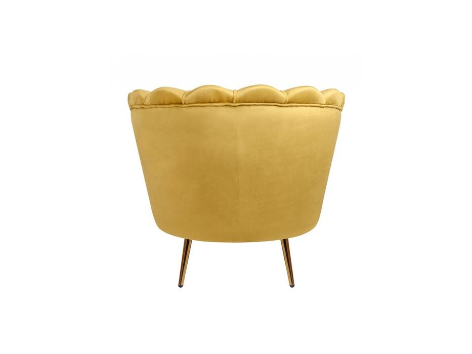 Interior кресло ракушка (желтый) Pearl