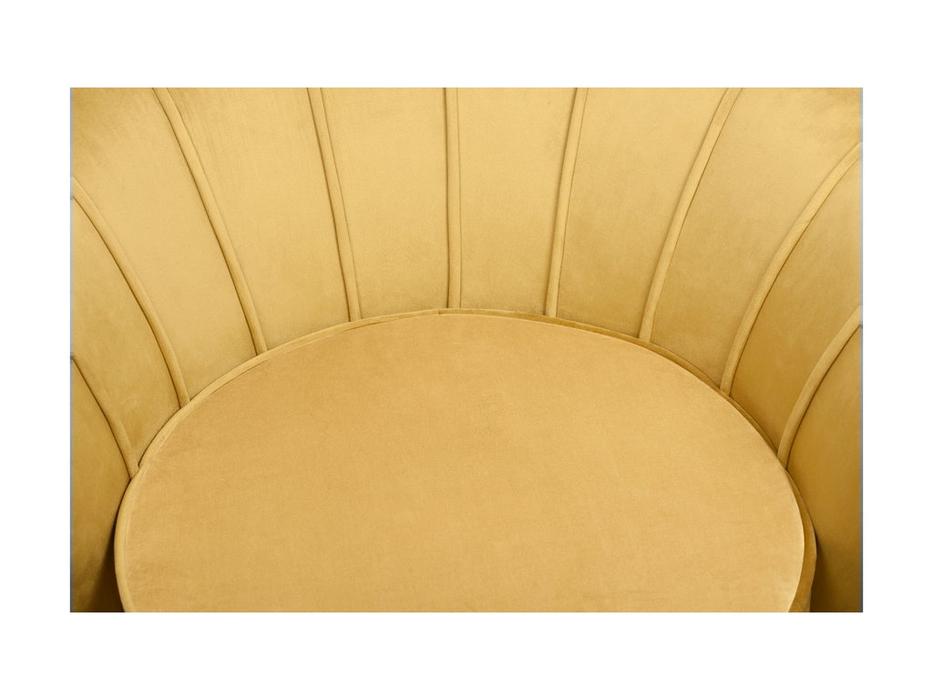 Interior кресло ракушка (желтый) Pearl