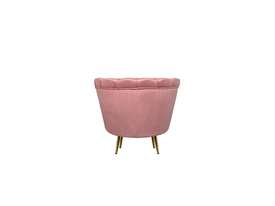 Interior кресло ракушка (розовый) Pearl