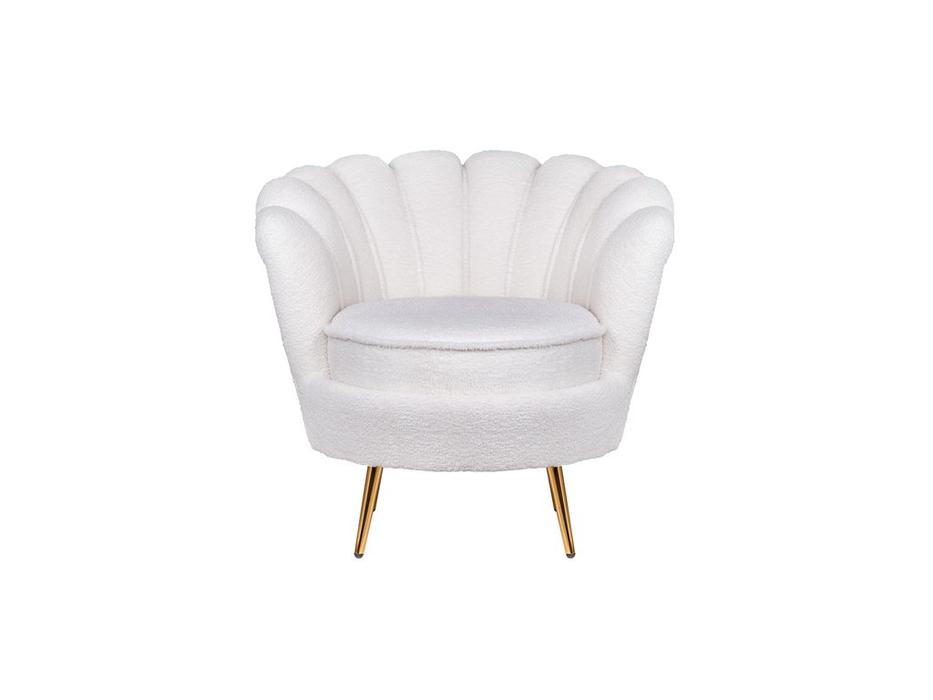 Interior кресло ракушка (белый) Pearl